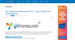 Desktop Screenshot of belajararief.com