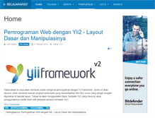 Tablet Screenshot of belajararief.com